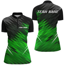 Load image into Gallery viewer, Multi-Color Women&#39;s Quarter Zip shirts custom name bowling shirts for women, team bowling jerseys NQS6476- KYC