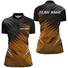 Load image into Gallery viewer, Multi-Color Women&#39;s Quarter Zip shirts custom name bowling shirts for women, team bowling jerseys NQS6476- KYC