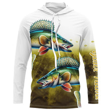 Load image into Gallery viewer, Walleye Fishing Yellow scales Customize Name 3D All Over Printed Shirts, Personalized Fishing Gifts NQS264