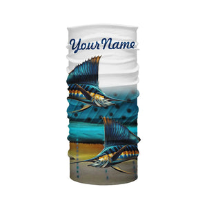 Sailfish Fishing scales Customize Name UV protection fishing Shirts, personalized fishing jerseys NQS269