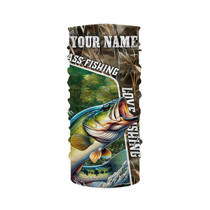 Personalized Bass Fishing Shirts, Love Fishing Camo 3D All Over Printed Shirts NQS210