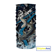 Load image into Gallery viewer, Custom Catfish Fishing Camo Long Sleeve Fishing Shirts, Personalized Catfish Fishing Team Jersey NQS9940