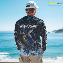 Load image into Gallery viewer, Custom Catfish Fishing Camo Long Sleeve Fishing Shirts, Personalized Catfish Fishing Team Jersey NQS9940
