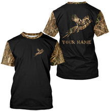 Load image into Gallery viewer, Pheasant Hunting Camo Customize Name 3D All Over Printed Shirts Personalized Hunting gifts NQS837