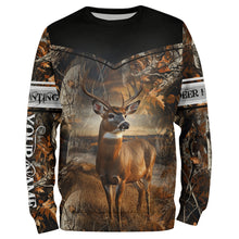 Load image into Gallery viewer, Deer Hunting big game camo Custom Name 3D All over print shirts - personalized hunting gifts - NQS737