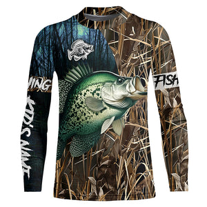 Crappie Fishing Customize Name 3D All Over Printed Shirts, Personalized Fishing Gift NQS306