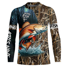 Load image into Gallery viewer, Redfish Puppy Drum Fishing Customize 3D All Over Printed Shirt, Personalized Fishing Gift NQS310