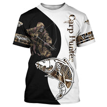 Load image into Gallery viewer, Carp Hunter Bowfishing Customize Name All Over Printed Shirts For Men, Women Personalized Fishing Gift NQS235