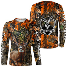 Load image into Gallery viewer, Deer Hunting big game camo Grim Reaper Custom Name 3D All over print shirts NQS742