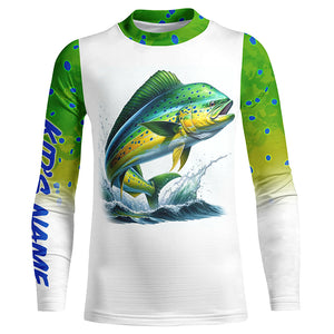 Mahi Mahi Dorado fishing Customized Name 3D All Over print shirts NQS529