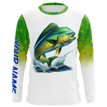 Load image into Gallery viewer, Mahi Mahi Dorado fishing Customized Name 3D All Over print shirts NQS529