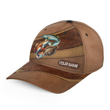 Load image into Gallery viewer, Inshore Texas Slam Redfish, Trout, Flounder fishing hats for men, women custom fisherman fishing hats NQS8622