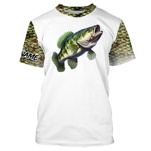 Largemouth Bass Fishing 3D All Over print shirts personalized fishing apparel NQS576