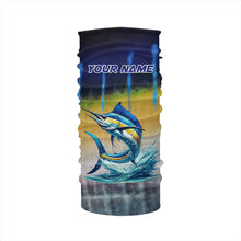 Load image into Gallery viewer, Personalized Marlin Fishing jerseys, Marlin scales UV protection performance saltwater fishing shirt NQS5254