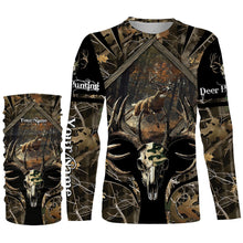 Load image into Gallery viewer, Deer Hunting Skull Camo Reaper Customize Name 3D All Over Printed Shirts Personalized gift NQS721