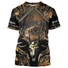 Load image into Gallery viewer, Deer Hunting Skull Camo Reaper Customize Name 3D All Over Printed Shirts Personalized gift NQS721