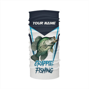 Personalized Crappie fishing 3D All Over Printed Long Sleeve Shirts, Crappie Tournament Fishing Jersey NQS7666