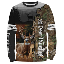 Load image into Gallery viewer, Deer hunting Customize Name 3D All Over Printed Shirts Personalized gift For Hunter Hunting Lovers NQS653