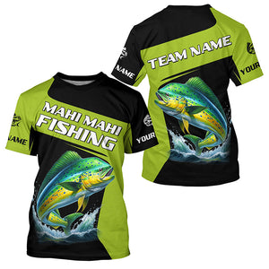 Mahi Mahi fishing Custom Long Sleeve Tournament Fishing Shirts, Performance Dorado Fishing Jerseys NQS8187