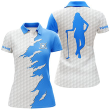 Load image into Gallery viewer, Custom funny women golf polo shirts multi-color, ladies golf tops, golfing gifts NQS4274