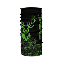 Load image into Gallery viewer, Deer Hunting Green Camo Customize Name 3D All Over Printed Shirts Personalized Deer Hunting gifts NQS2626