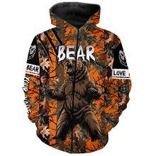 Load image into Gallery viewer, Bear hunter big game hunting Customize Name 3D All Over Printed Shirts, Bear hunting apparel NQS996