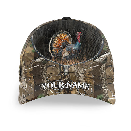 Turkey hunting Custom hunting hat, turkey hat Unisex Hunting Baseball hat NQS1969