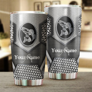 1PC  Walleye Fishing Customize name Fishing Tumbler Cup - Personalized Fishing gift for Fishing lovers NQS864