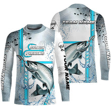 Load image into Gallery viewer, Chinook Salmon fishing scales custom Salmon fishing team jerseys,  Salmon fishing apparel NQS8746