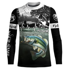 Load image into Gallery viewer, Largemouth Bass Customize Name 3D All Over Printed Shirts Personalized Fishing gift NQS627