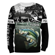 Load image into Gallery viewer, Largemouth Bass Customize Name 3D All Over Printed Shirts Personalized Fishing gift NQS627