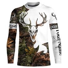 Load image into Gallery viewer, Deer skull reaper hunting big game camouflage hunting clothes Customize 3D All Over Printed Shirts NQS1044