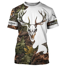 Load image into Gallery viewer, Deer skull reaper hunting big game camouflage hunting clothes Customize 3D All Over Printed Shirts NQS1044