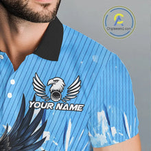 Load image into Gallery viewer, Blue Eagle Men's Golf Polo Shirts Custom Team Golf Outfit, Gift For Golf Lovers NQS11340