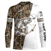 Load image into Gallery viewer, Steelhead trout Fishing tattoo custom performance fishing shirt UV protection NQS647