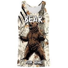 Load image into Gallery viewer, Bear hunter big game hunting camouflage Customize 3D All Over Printed Shirts, Bear hunting apparel NQS4007