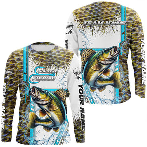 Walleye fishing scales custom Walleye fishing team jerseys, Walleye fishing apparel NQS8604