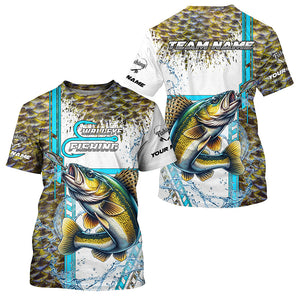 Walleye fishing scales custom Walleye fishing team jerseys, Walleye fishing apparel NQS8604