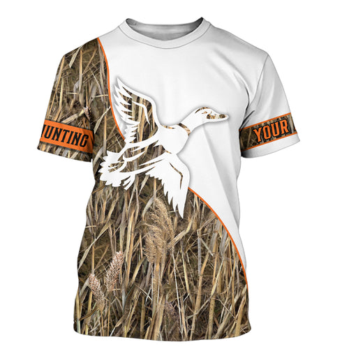 Duck Hunting camo tattoo Custom 3D All Over Printed Shirts, Personalized waterfowl Hunting apparel NQS6596