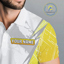Load image into Gallery viewer, Golf and beer That&#39;s why I&#39;m here Funny Men golf polo shirts Custom Team Golf beer shirt for men NQS10133
