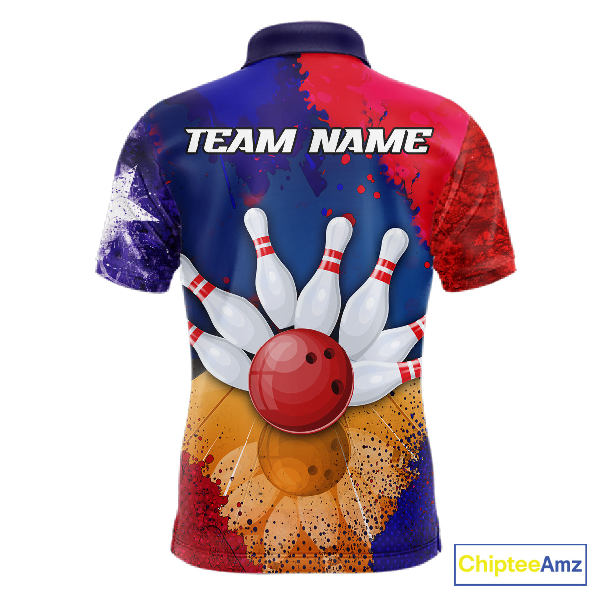 Custom Texas Flag Bowling Polo, 1/4 zip Shirts For Men, Patriotic Texas Bowling Team League Jerseys NQS11626