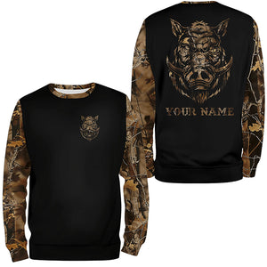 Wild Boar Hunting Camouflage all over print shirts personalized hunting gifts FSD3147