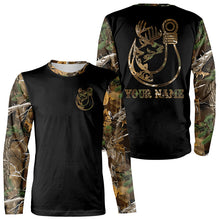 Load image into Gallery viewer, Hunting and Fishing camouflage symbol custom name all over print Shirts Personalized gift FSD4579