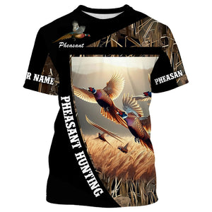 Pheasant Hunting Camo Custom name Shirts, Pheasant hunting shirt, Gifts for hunters FSD208