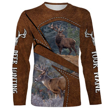 Load image into Gallery viewer, Deer Hunting Custom Name All over printed Shirts for Deer Hunter, Personalized Deer Hunting Gifts FSD2941