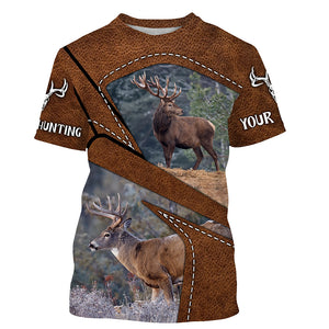 Deer Hunting Custom Name All over printed Shirts for Deer Hunter, Personalized Deer Hunting Gifts FSD2941