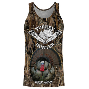 Personalized Turkey Hunting camouflage custom Name all over print Shirt, hunting gifts FSD108