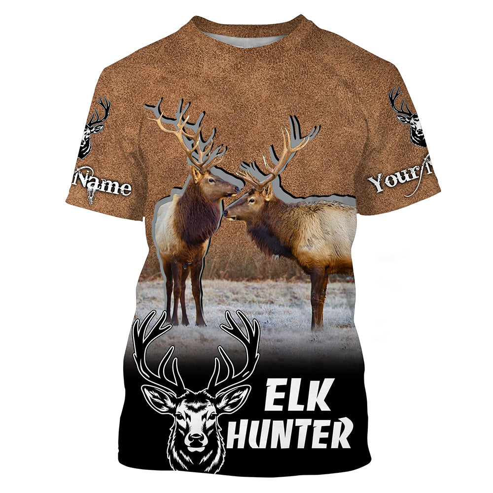 Elk Hunting Custom Name Shirts for Elk Hunters, Best Elk Hunting Gifts for Men FSD4528