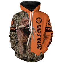 Load image into Gallery viewer, Pudelpointer Hunting Dog Customized Name All over printed Shirts for Hunters, Hunting Gifts FSD4080