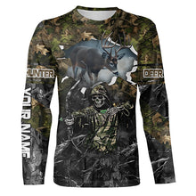 Load image into Gallery viewer, Deer Hunting Grim Reaper Camouflage Shirts for Deer Hunters, Personalized Hunting Shirts FSD761